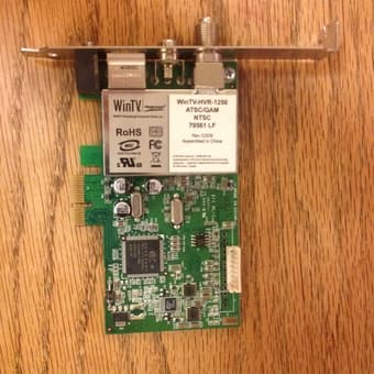 WinTV TV tuner card for PC 1
