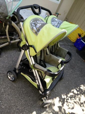 Zooper Double stroller, Graco stroller and Fisher price jumperoo for s 1