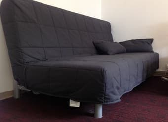 IKEA SOFA THAT CAN EASILY BECOME QUEEN BED 1