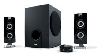 Selling Cyber Acoustics 30W Speakers w/ Subwoofer (CA-3602) - $30 1