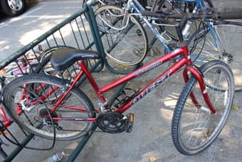 Bike, mountain bike, child (female) bike and man bike 2