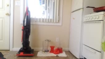 Moving out sales - Table Lamp,  Vacuum Cleaner and Clothes Rack 1