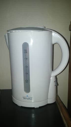 Haier Mini Refrigerator and Rival  Cordless Electric Kettle $15 1