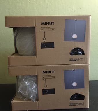2 Ikea Pendant Lamps - Brand New (Unopened box) - $40 1