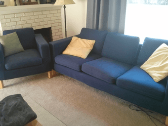 Moving Sale--Sofa Set, Dresser, Desk, Dining Room Table+Chairs, more! 1
