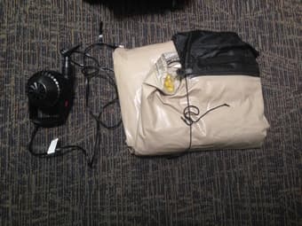 Air Mattress + Air Pump (Coleman - Like New) ($35 OBO) 1