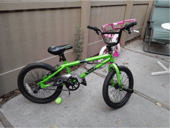 moving out- kid's bike 1