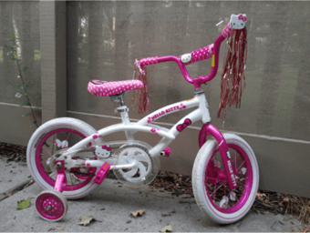 moving out- kid's bike for girl 1