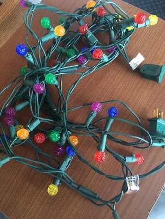 For sale: string lights $2 1