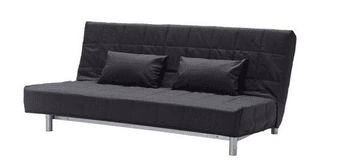 Ikea Futon $100 OBO + free pillow & armrest pillows 1
