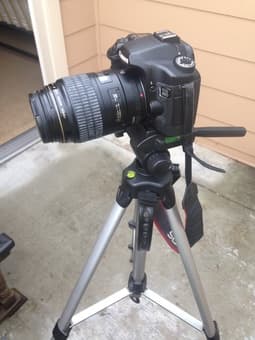 EOS 40D and canon EF 75-300mm lens 2