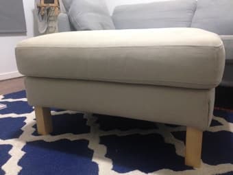 Ikea KARLSTAD ottoman for sale - $35 or best offer 1