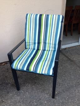 Patio chair cushions 2