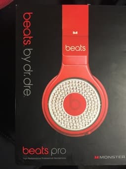 3 Pairs of Dr. Dre Beats Headphones - PROs, SOLOs, SOLOs HD 2