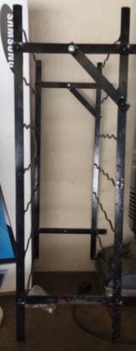 Metal wine rack for $30 2
