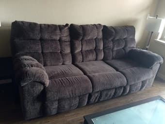 Like New Furniture for sale - Sofa, King sized bed, IKEA chair 2