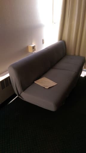 For sale: futon ($40) and microwave ($30) 1