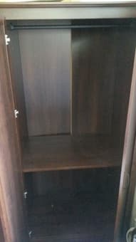 Wardrobe (IKEA) Brown , 22.5" depth x 52"width x 75" height -- $50 3