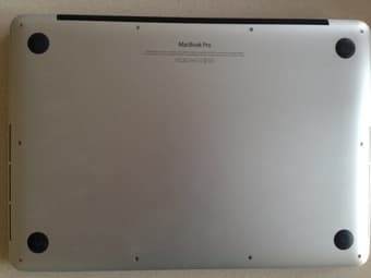 Non-functioning 2013 Macbook Pro, retina screen 3