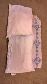 Comforter and pillows 1