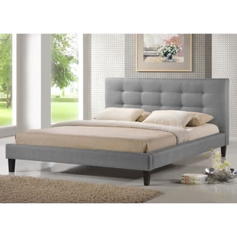 Bed, headboard, and soft matttress for sale, asap! 1