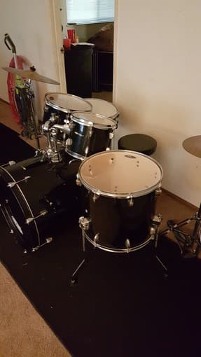 Stuff For Sale Desk- $40 Drum Set-140 table-20 2