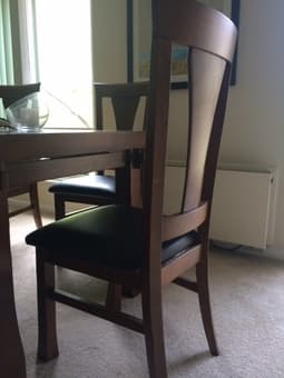 FOR SALE: Gorgeous wood dining table. Seats Six. $1000or best offer 2
