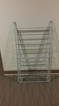 Indoor Folding Clothes Drying Rack - $15 2