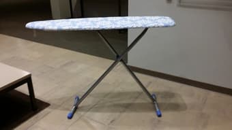Ironing Board with Fibertech Cotton Cover Adjustable Height - $25 1