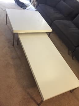 IKEA sofa, coffee table and TV stand for $450 3