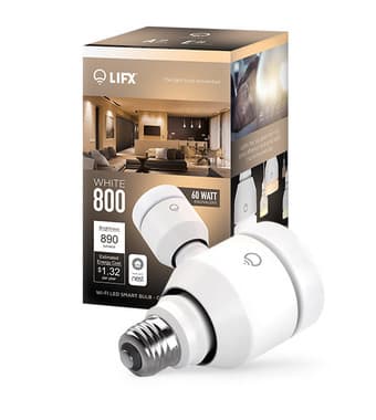 LIFX White 800 Internet Connected Light Bulb | $40 1