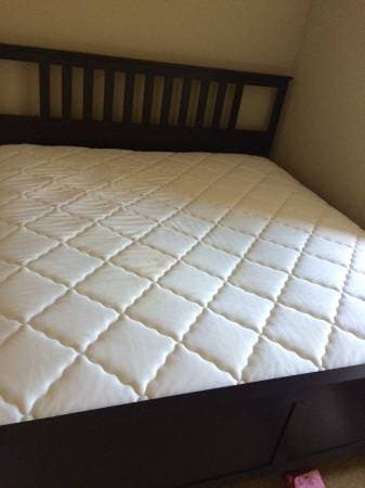 GREAT CONDITION IKEA KING SIZED FRAME AND MATTRESS - NEED TO SELL ASAP 2