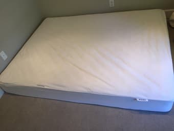 IKEA Queen Mattress with Cover - $40 (Los Altos) 1