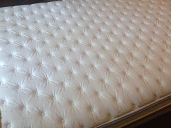 Bed Set - Full Size Mattress, Boxspring, and Bed Frame - $300 OBO 2