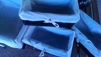 beautiful set of storage baskets 30$ 2