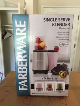 Farberware single serve blender for $10 1