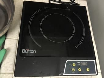 Max Burton Induction Cooktop for $30 1