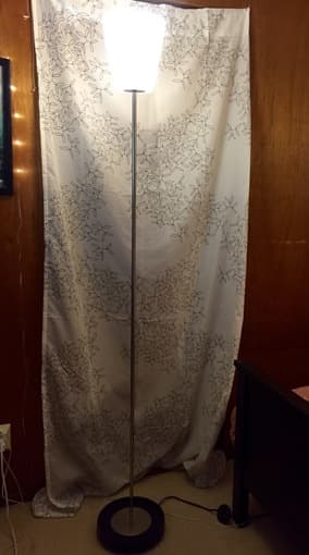 Floor lamps, $25 each 1