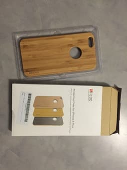 Real Bamboo iPhone 6+ Cover: $15 OBO. Brand New! 3