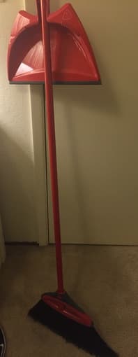 $5 broom & dustpan set 1