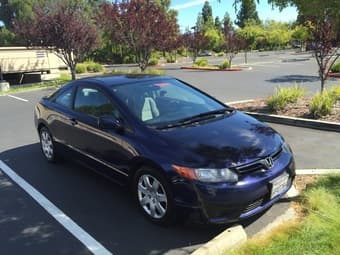 2008 Honda Civic LX Coupe, Only 56000 miles! $9400 1