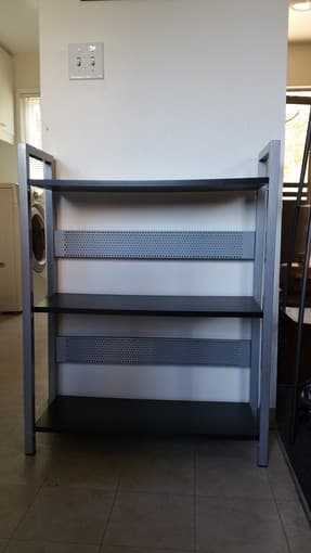 Futon and bookshelves 3