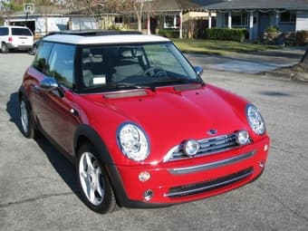 Chili red 2005 Mini-Cooper 56000 miles automatic, asking $8200 1
