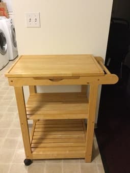 Wood table $55 1