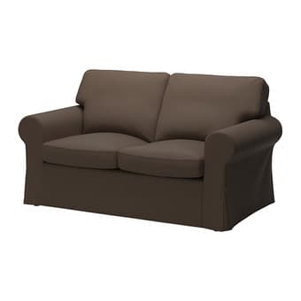 Ikea Ektorp 2 Seat Sofa - Brown - $200 2