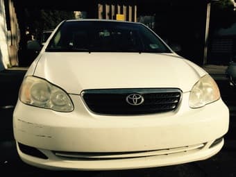 2006 White Toyota Corolla, 184k $3700 OBO 3