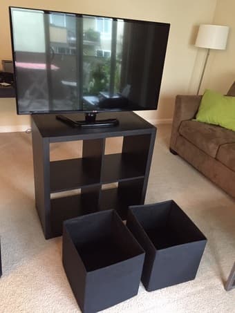 LG 42'' TV PLUS FURNITURE $300 OBO 2