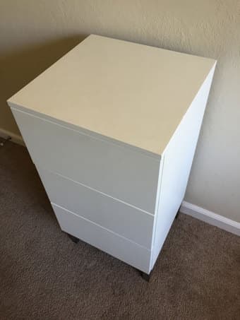 IKEA Lilangen 3 drawer cabinet $80 2