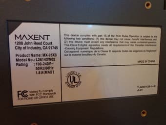 26 inch Widescreen LCD TV 3