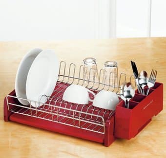 Barely used Kitchen Aid Dish Drying Rack (large size) - $27 1